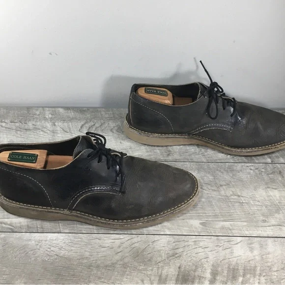 Red Wing Heritage Weekender Shoes 3301 Mens Oxfords Black Leather Size 10.5 D - Picture 2 of 9